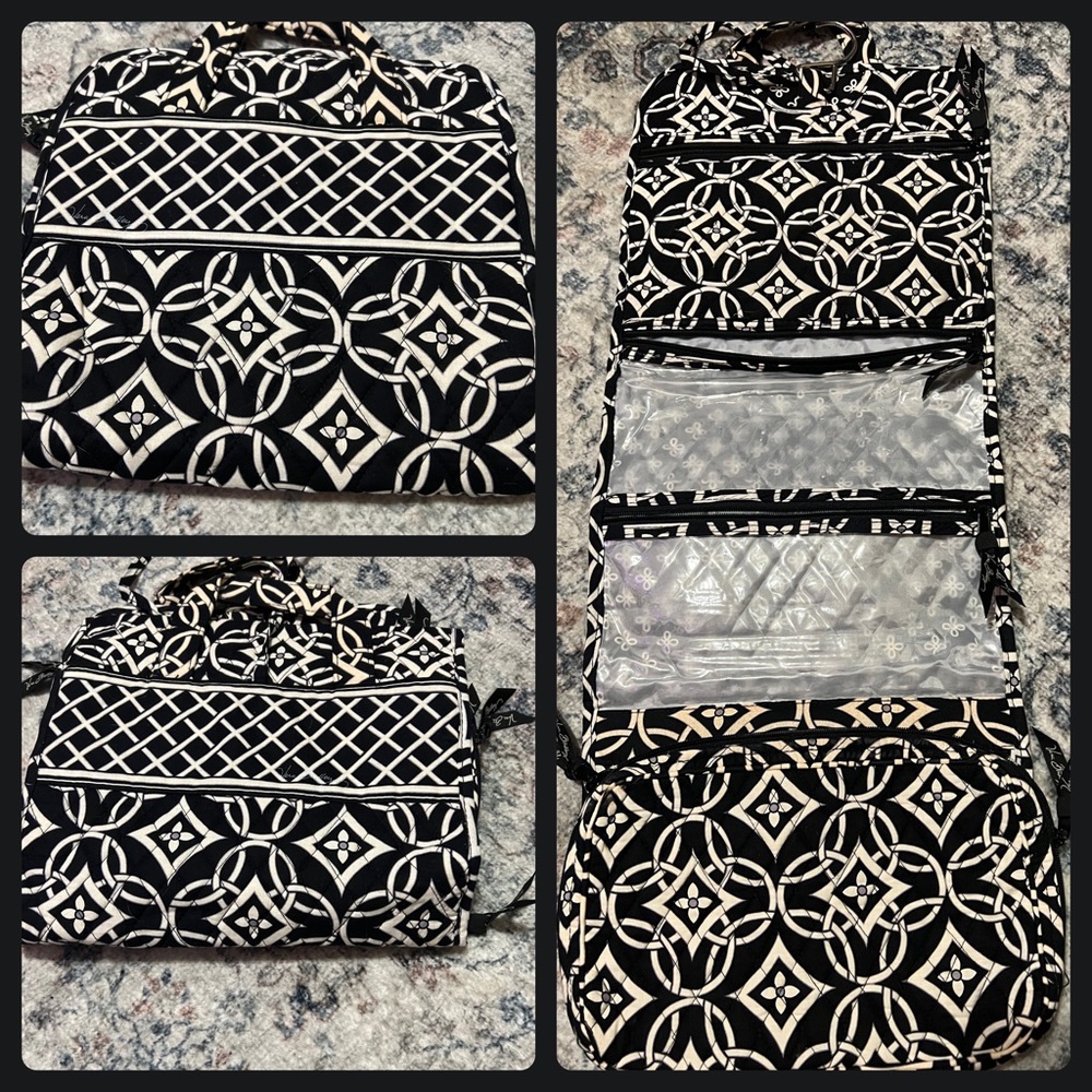 Vera Bradley travel cosmetic case